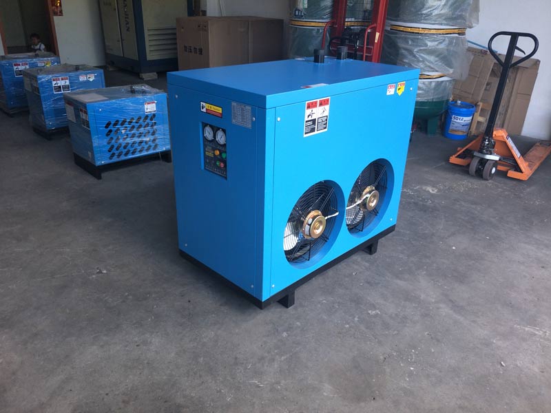 冷干機(jī)冷凝壓力過(guò)高、過(guò)低如何處理？