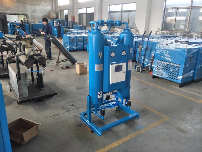 吸附式干燥機干燥劑過早飽和的原因是什么?